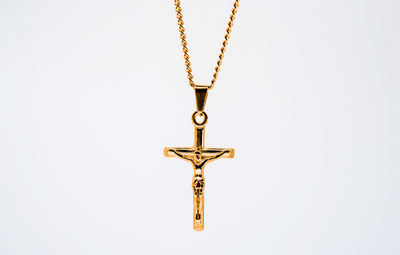 Crucifix Pendant - 18 inch