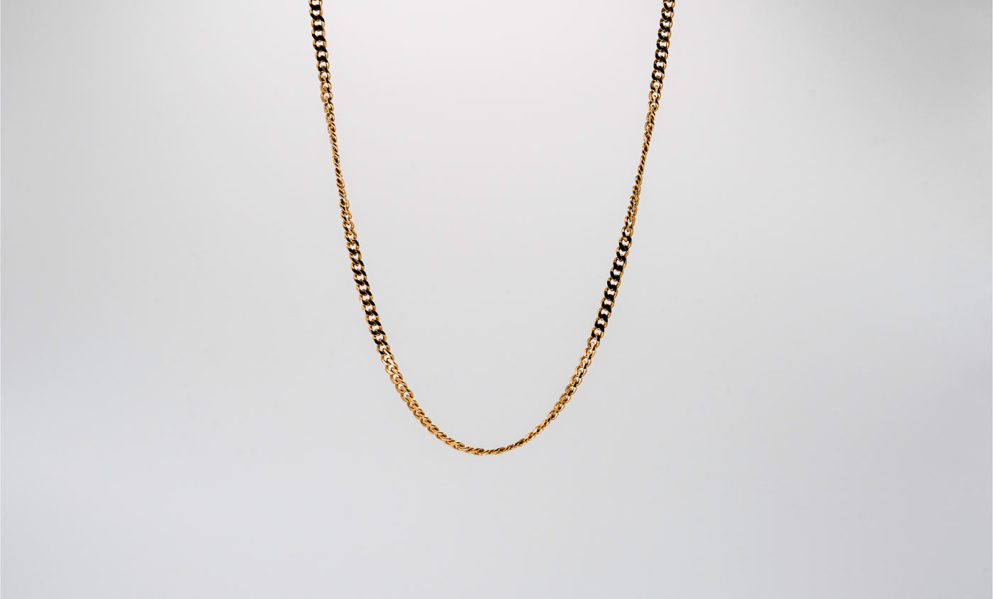 Connell Chain Gold 3mm - 18 inch