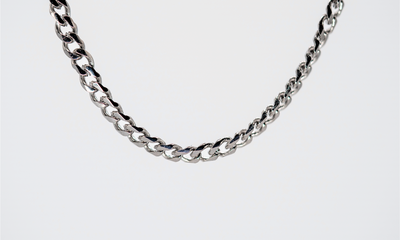 Connell Chain - Silver 3mm - 18 inch